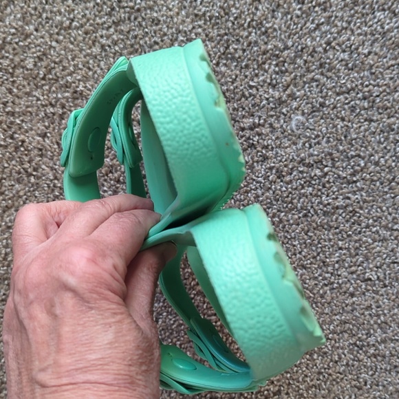 Birkenstock Arizona Green EVA Sandals - Picture 7 of 11